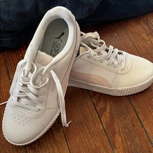 Puma Women's SoftFoam White Sneakers